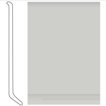 Picture of Johnsonite - Baseworks ThermoSet 3 1/2 with Toe Wall Base Grey Haze