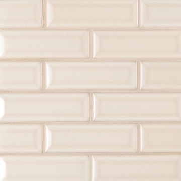 Picture of MS International - Highland Park Mosaic 2 x 6 Antique White