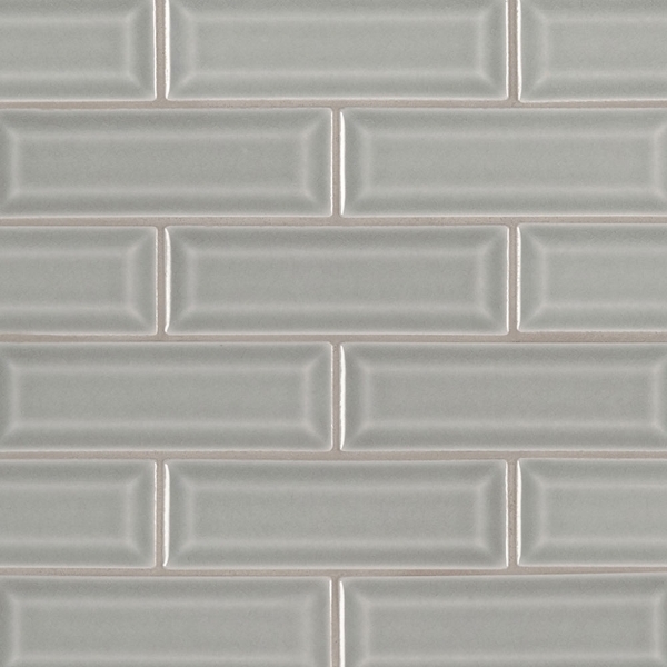 Picture of MS International - Highland Park Mosaic 2 x 6 Morning Fog