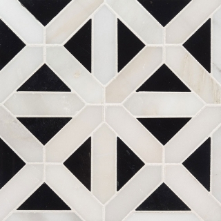 Picture of MS International - Marble Mosaics Geometrica Retro Fretwork