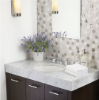 Picture of Daltile - Idyllic Blends Hexagon Mosaic Tranquil Snow