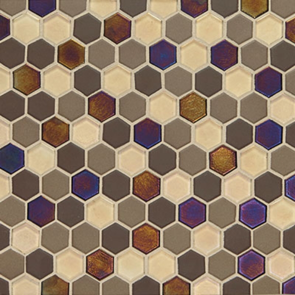 Picture of Daltile - Keystones Coastal Hexagon Mosaic Treasure Island