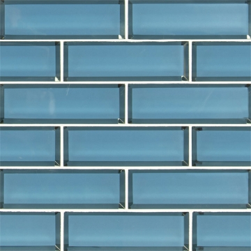 Picture of MS International - Glass Mosaic 2 x 6 Haiku Sapphire Beveled