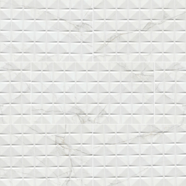 Picture of MS International - Dymo 12 x 24 Calacatta Chex White