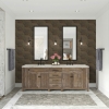 Picture of Daltile - Emerson Wood 3D Cube Hickory Pecan Microban