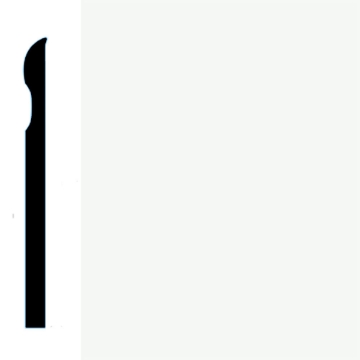 Picture of VPI Corp. - Low Dirt Retention Wallbase LDR2 4-inch Polaris