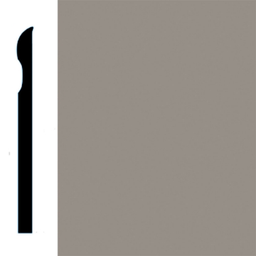 Picture of VPI Corp. - Low Dirt Retention Wallbase LDR2 4-inch Sandstone