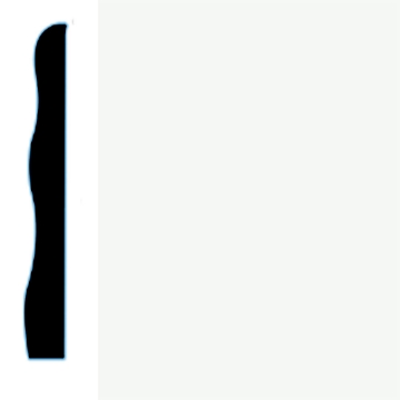 Picture of VPI Corp. - Low Dirt Retention Wallbase LDR5 3 1/2-inch Polaris