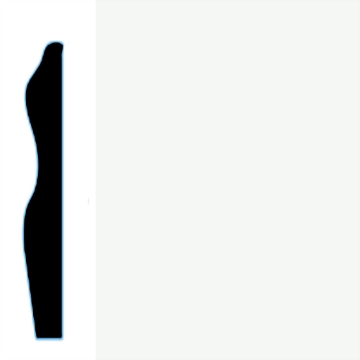 Picture of VPI Corp. - Low Dirt Retention Wallbase LDR6 3-inch Polaris