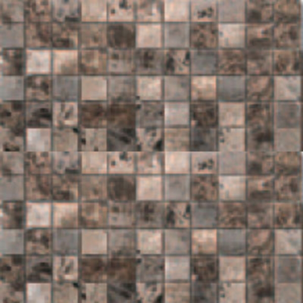 Picture of Voguebay - Marble Mosaic 1 x 1 Polished Emperador Dark