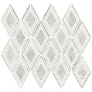 Picture of Daltile - Stone Decorative Accents Argyle Mosaic Blend White