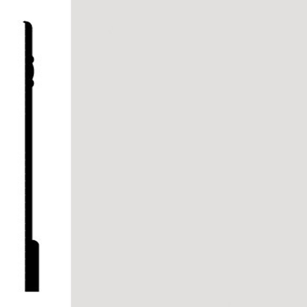 Picture of Flexco - Base Sculpture Wall Base Noble Arctic White