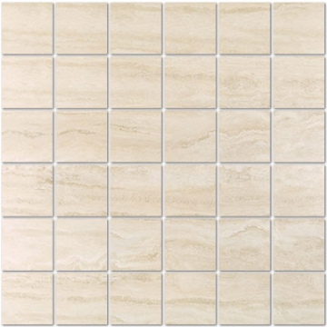 Picture of Portobello Ceramica - Travertino Navona Mosaic Bianco