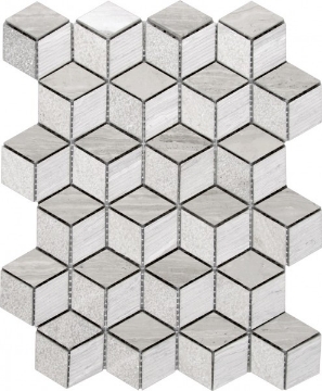 Picture of Bati Orient - Limestone 3D Diamond Multi Finish Grey