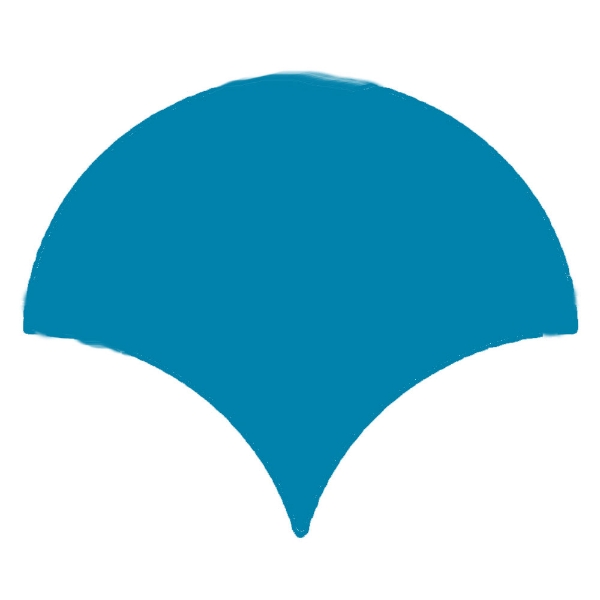 Picture of Equipe - Scale Fan Polished Electric Blue