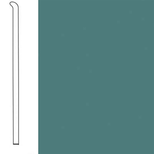 Picture of VPI Corp. - Wallbase Straight 0.080 4-inch Teal Dusk