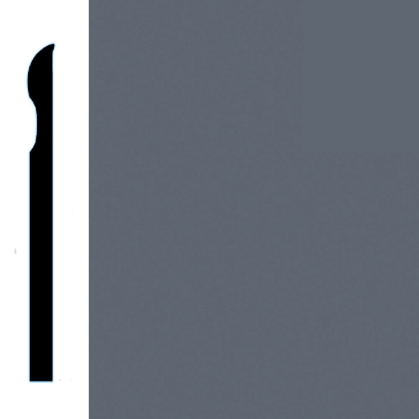 Picture of VPI Corp. - Low Dirt Retention Wallbase LDR2 4-inch Charcoal Slate