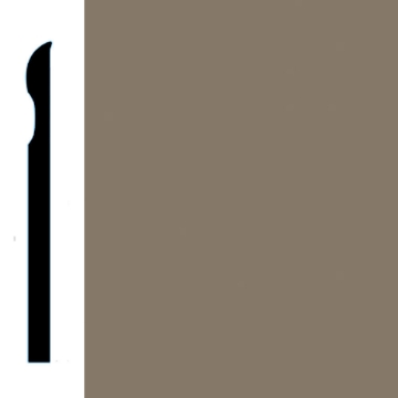 Picture of VPI Corp. - Low Dirt Retention Wallbase LDR2 4-inch Taupe