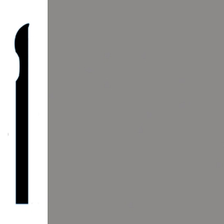 Picture of VPI Corp. - Low Dirt Retention Wallbase LDR2 6-inch Alloy