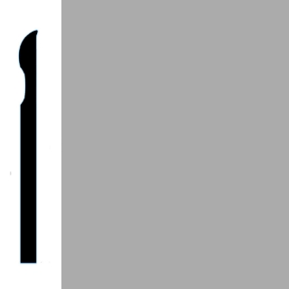 Picture of VPI Corp. - Low Dirt Retention Wallbase LDR2 6-inch London Gray