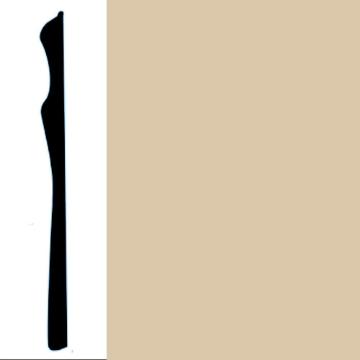 Picture of VPI Corp. - Low Dirt Retention Wallbase LDR3 4 1/2-inch Sahara