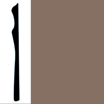 Picture of VPI Corp. - Low Dirt Retention Wallbase LDR3 4 1/2-inch Toast