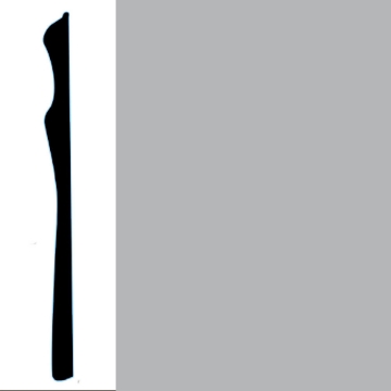 Picture of VPI Corp. - Low Dirt Retention Wallbase LDR3 6-inch Dove Grey