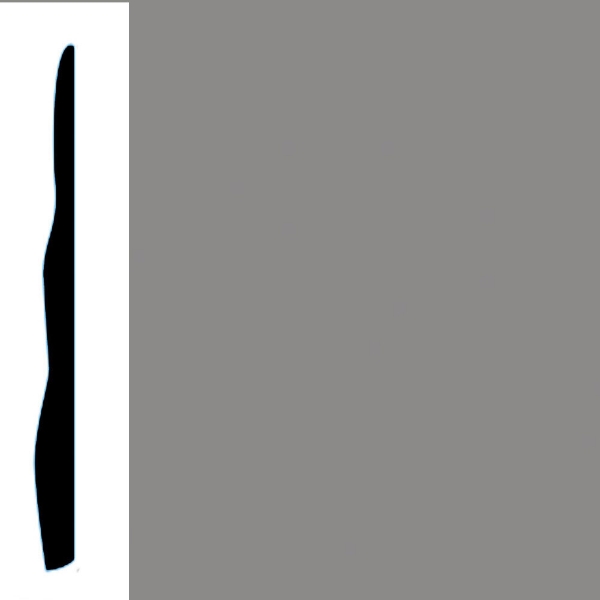 Picture of VPI Corp. - Low Dirt Retention Wallbase LDR4 4 1/2-inch Alloy