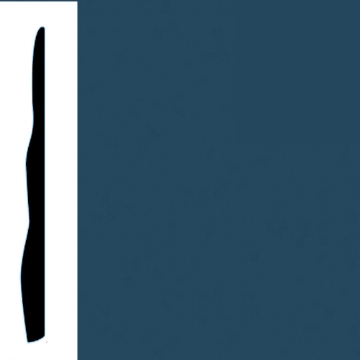 Picture of VPI Corp. - Low Dirt Retention Wallbase LDR4 4 1/2-inch Moroccan Blue