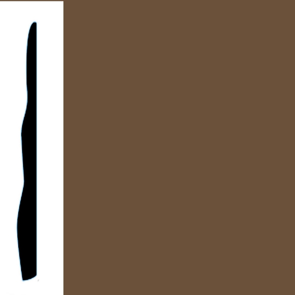 Picture of VPI Corp. - Low Dirt Retention Wallbase LDR4 4 1/2-inch Spice