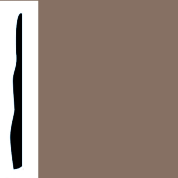 Picture of VPI Corp. - Low Dirt Retention Wallbase LDR4 4 1/2-inch Toast