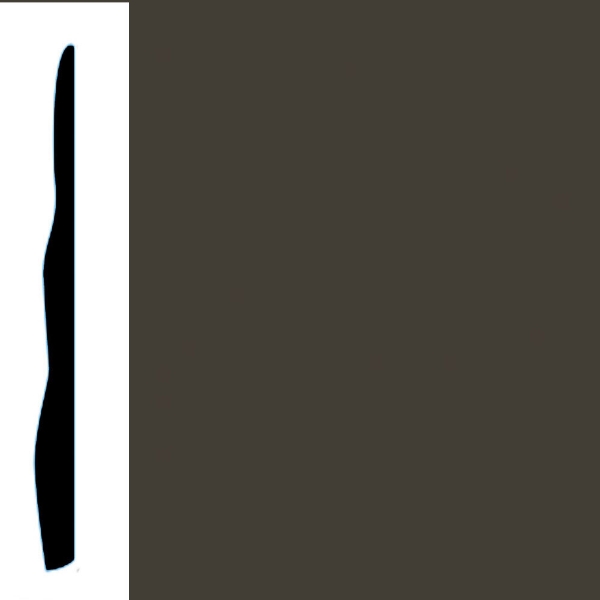 Picture of VPI Corp. - Low Dirt Retention Wallbase LDR4 5 1/2-inch Black Brown