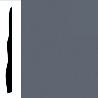 Picture of VPI Corp. - Low Dirt Retention Wallbase LDR4 5 1/2-inch Charcoal Slate