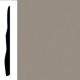 Picture of VPI Corp. - Low Dirt Retention Wallbase LDR4 5 1/2-inch Cordite