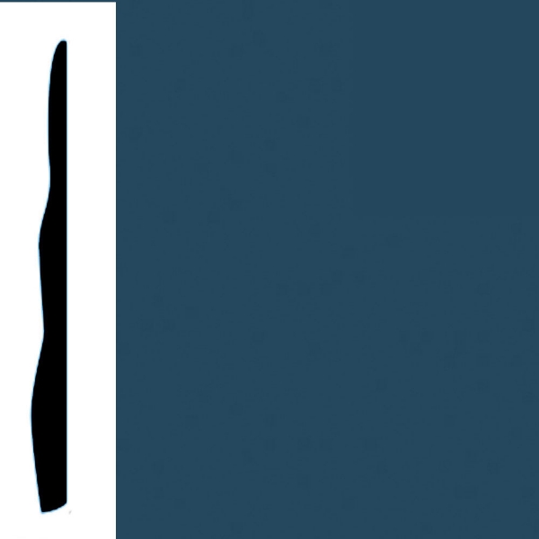 Picture of VPI Corp. - Low Dirt Retention Wallbase LDR4 5 1/2-inch Moroccan Blue