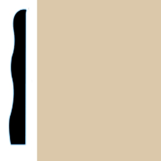 Picture of VPI Corp. - Low Dirt Retention Wallbase LDR5 3 1/2-inch Sahara