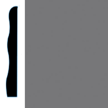 Picture of VPI Corp. - Low Dirt Retention Wallbase LDR5 3 1/2-inch Tudor Gray