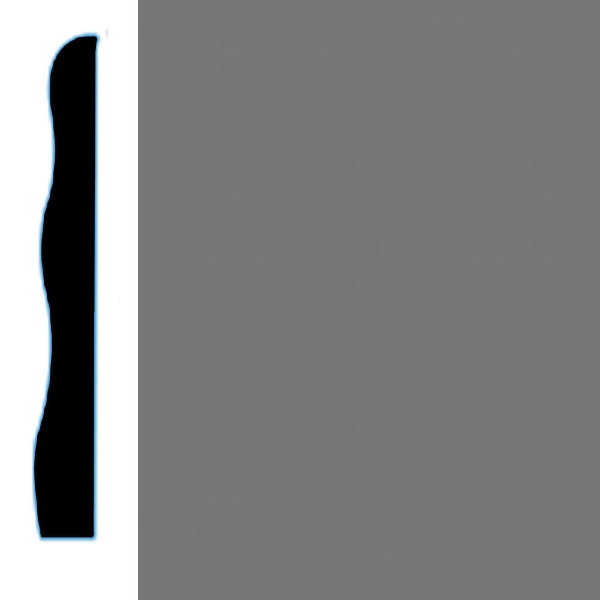 Picture of VPI Corp. - Low Dirt Retention Wallbase LDR5 3 1/2-inch Tudor Gray