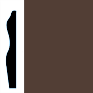 Picture of VPI Corp. - Low Dirt Retention Wallbase LDR6 3-inch Cappuccino