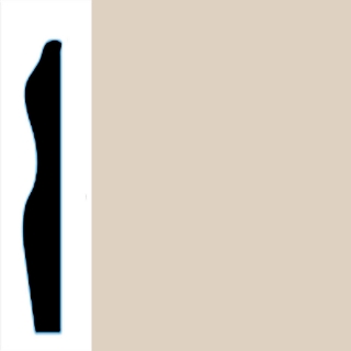 Picture of VPI Corp. - Low Dirt Retention Wallbase LDR6 3-inch Fawn