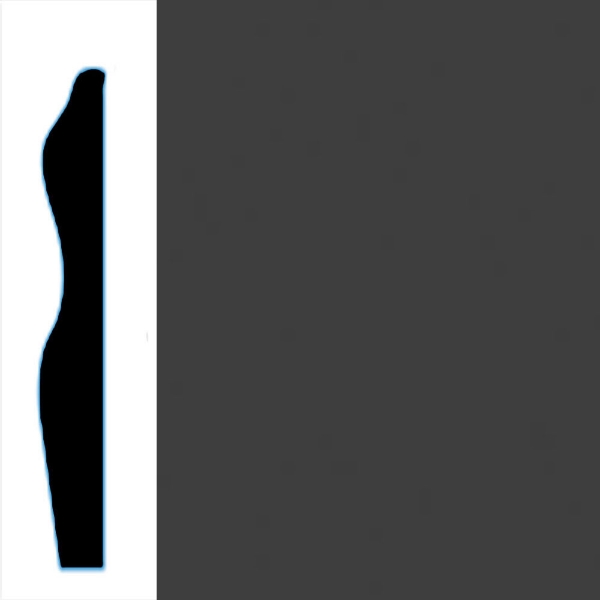 Picture of VPI Corp. - Low Dirt Retention Wallbase LDR6 3-inch Graphite