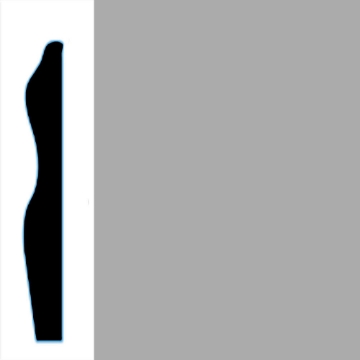 Picture of VPI Corp. - Low Dirt Retention Wallbase LDR6 3-inch London Gray