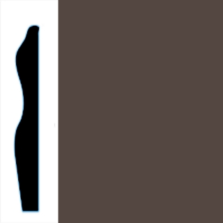 Picture of VPI Corp. - Low Dirt Retention Wallbase LDR6 3-inch Roasted Chestnut