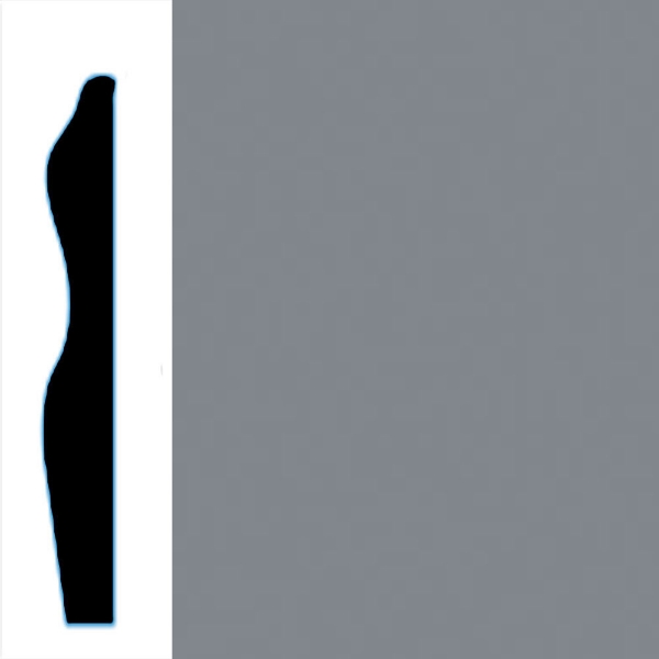 Picture of VPI Corp. - Low Dirt Retention Wallbase LDR6 3-inch Silver Sable