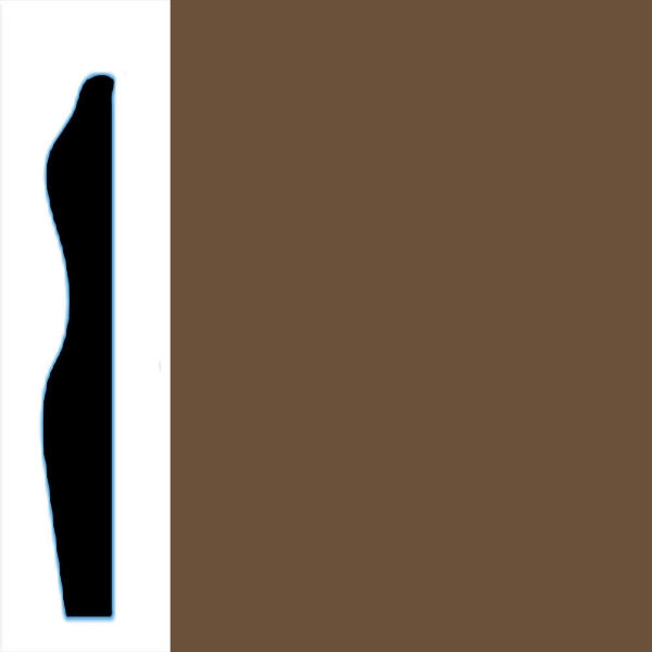 Picture of VPI Corp. - Low Dirt Retention Wallbase LDR6 3-inch Spice