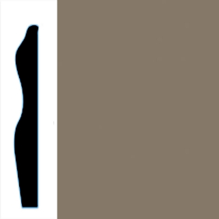 Picture of VPI Corp. - Low Dirt Retention Wallbase LDR6 3-inch Taupe