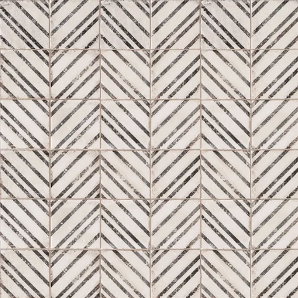 Picture of Bedrosians - Vivace 4 x 4 Deco Incline Rice