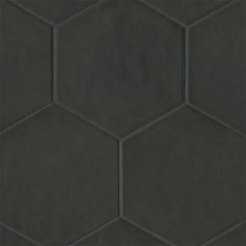Picture of Bedrosians - Allora Hexagon Solid Black