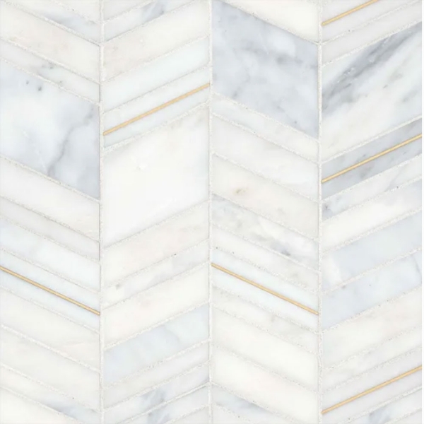 Picture of Bedrosians - Ferrara Chevron Bianco