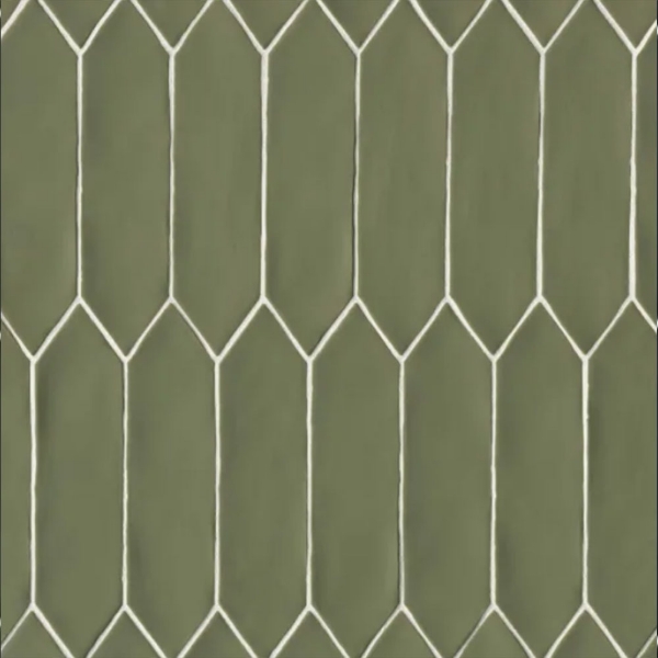 Picture of Bedrosians - Reine Matte Castle Moss Green